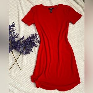 Red Fitted Dress